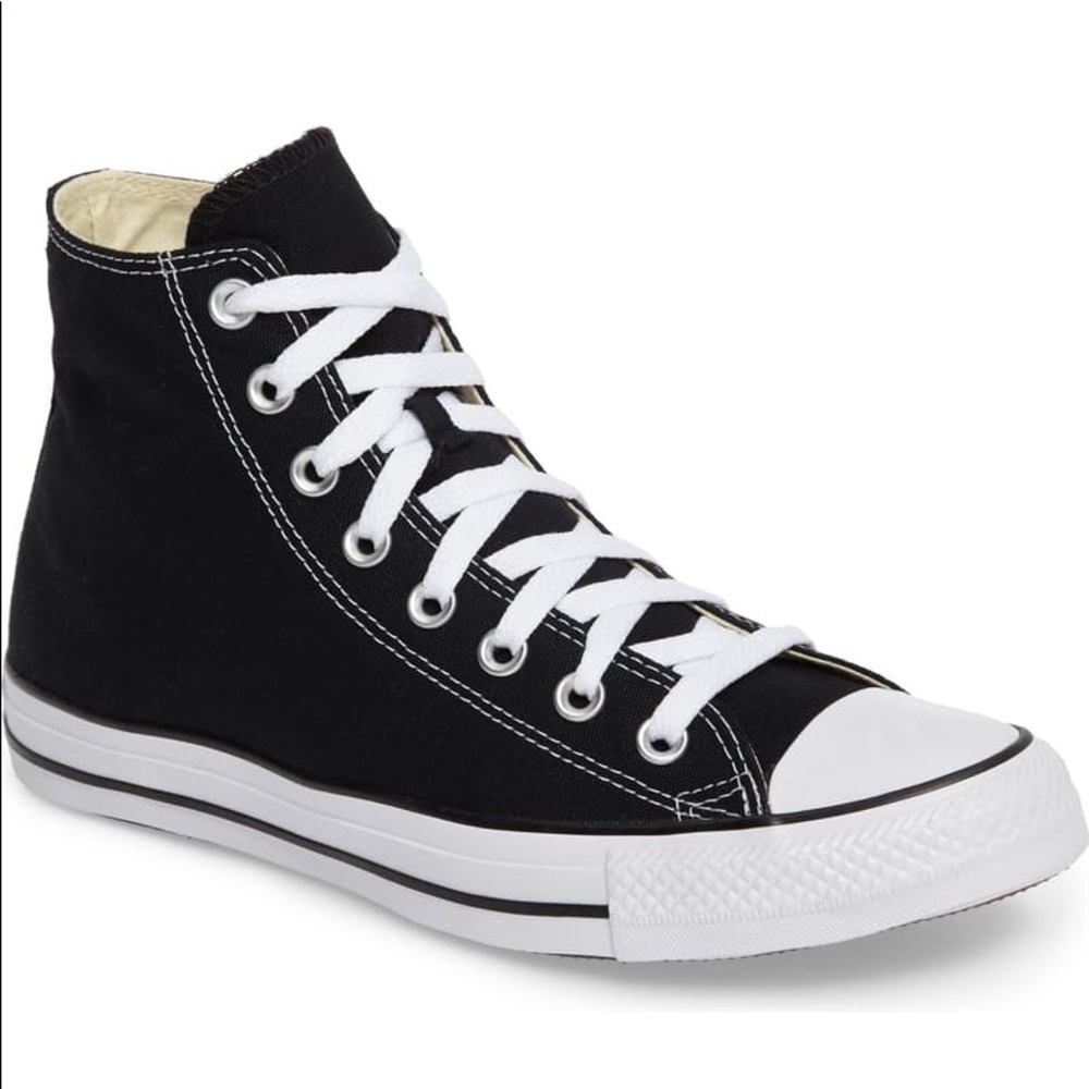 Black High Top Converse